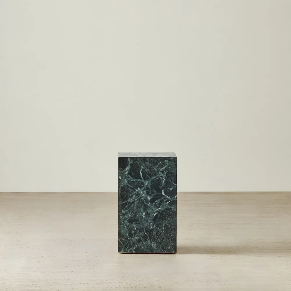 Santorini Matte Emerald Sintered Stone Short Plinth