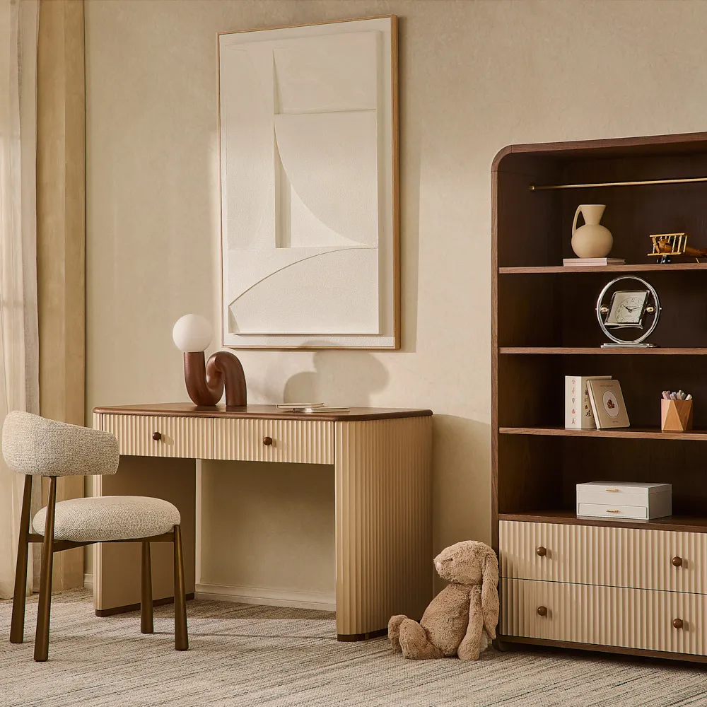 Harper Beige Kids Play Table