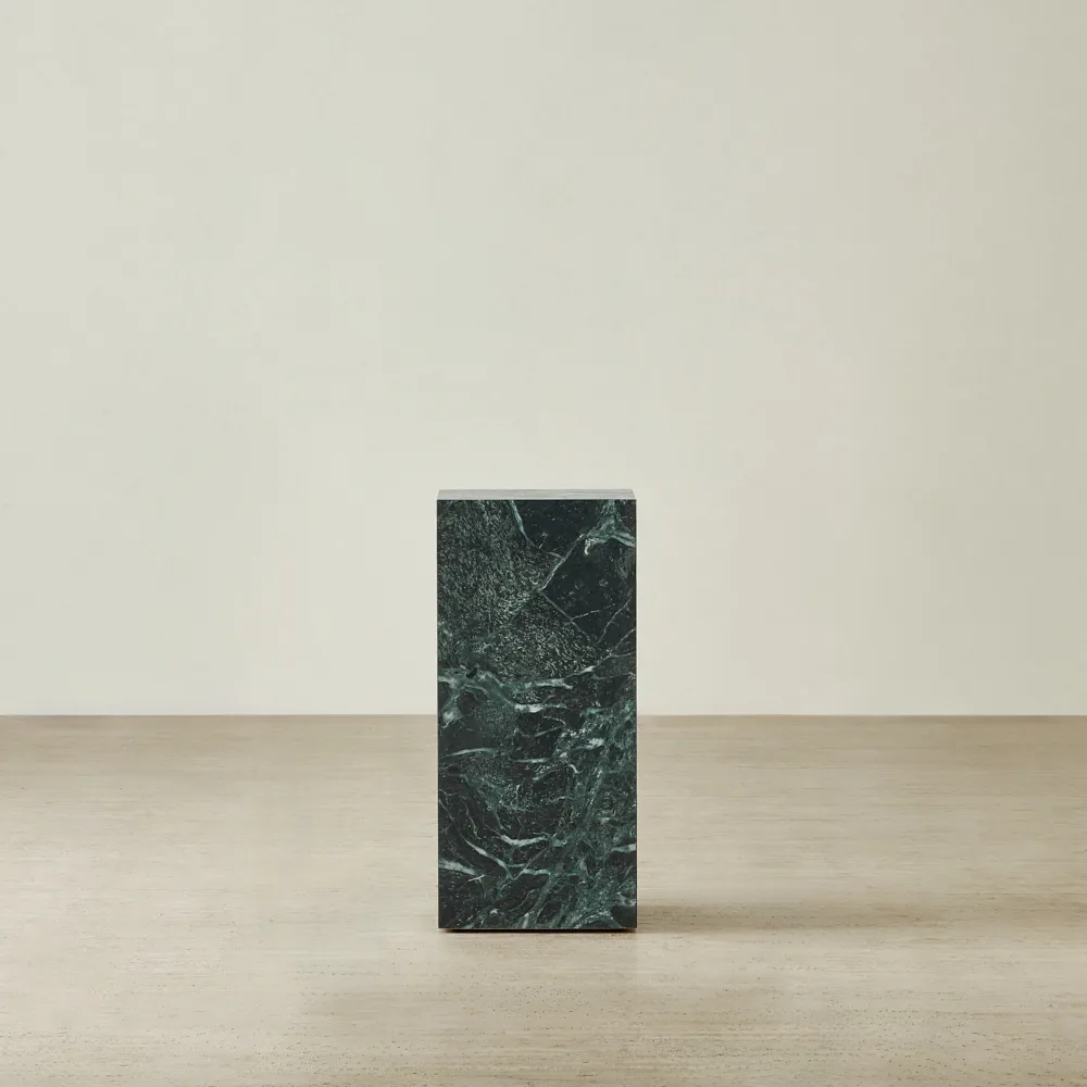 Santorini Matte Emerald Sintered Stone Medium Plinth