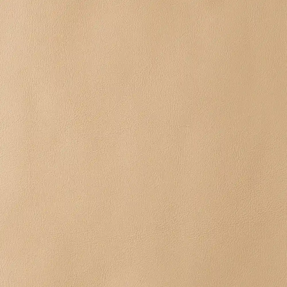 Trinity Almond Cream Leather 3-Seater Sofa