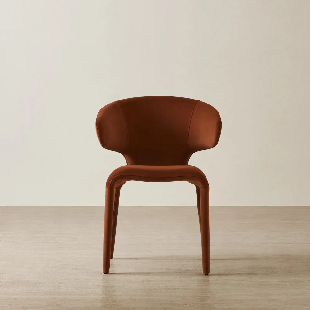Debra Copper Brown Dining Chair