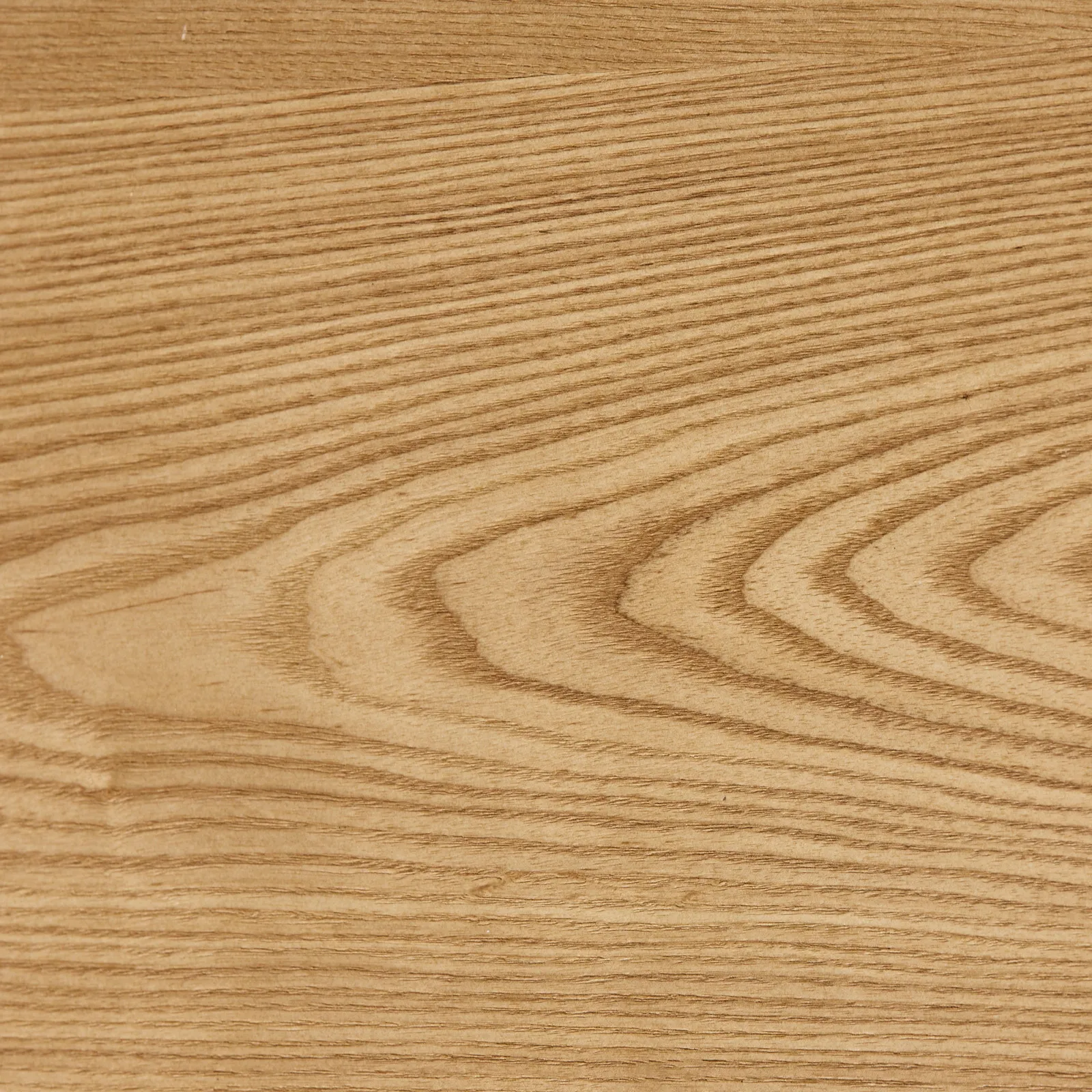 Ophelia Light Brown Ash Veneer Curved Dining Table