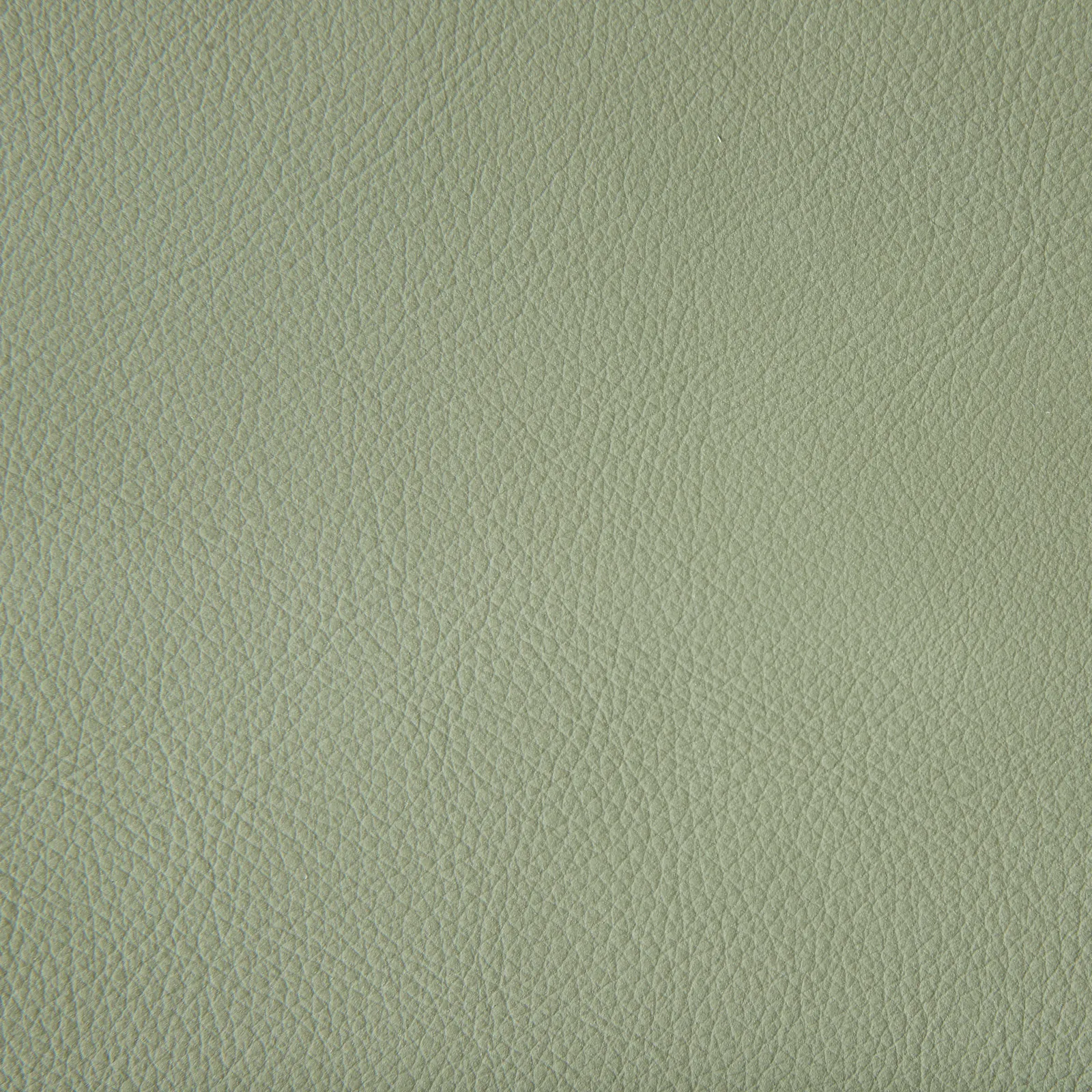 Elva Green Pastel Nubuck Leather 3-Seater Sofa