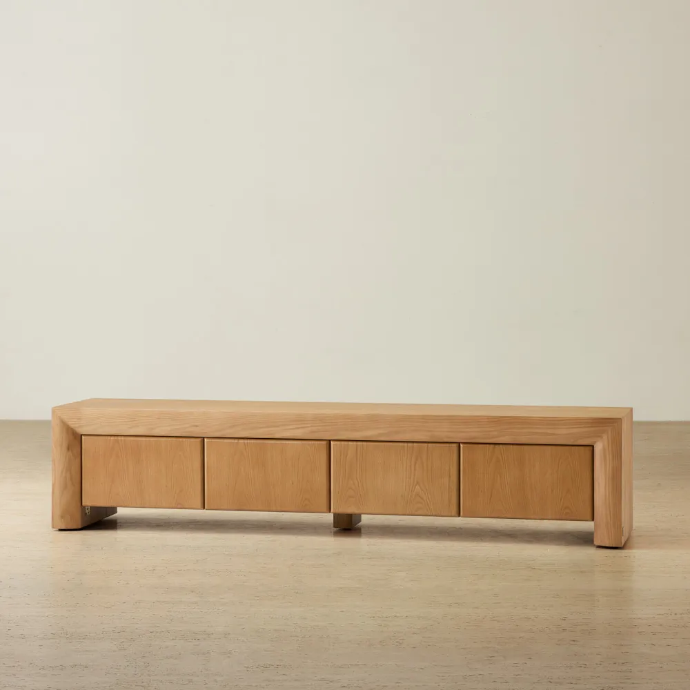 Salvador Light Oak Veneer Entertainment Unit