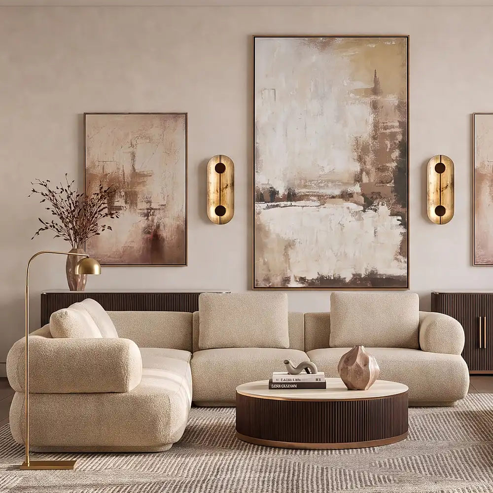 Root and Sky Painting 230x140cm