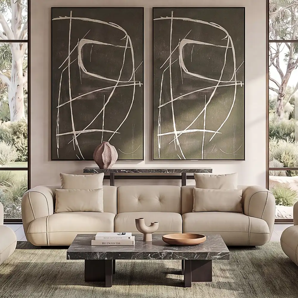 Rust on Pulse Painting 120x200cm