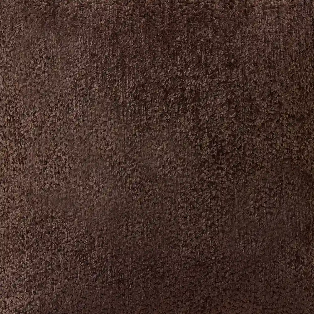 Belgian Chocolate Chenille Cushion 50x50