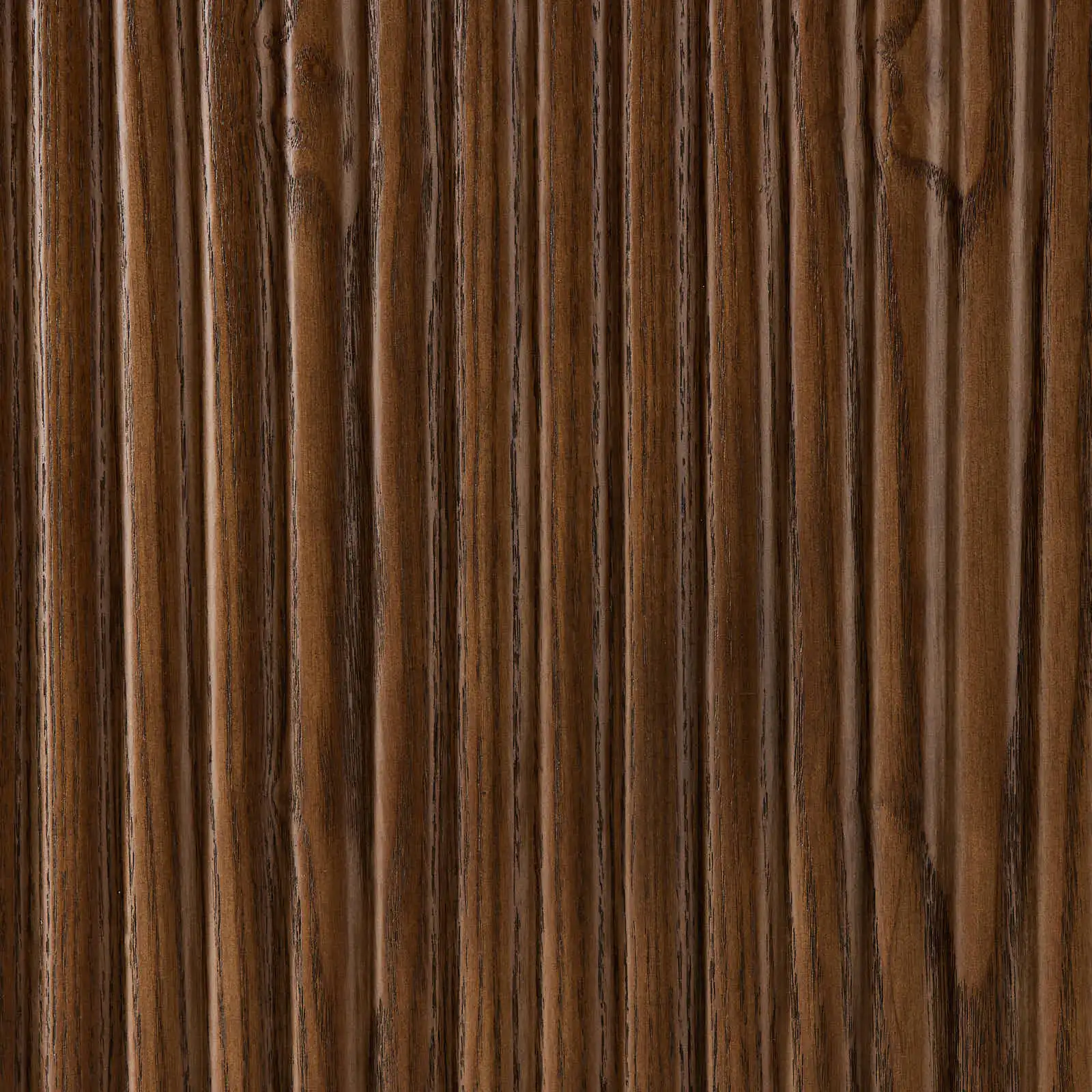Terra Linea Amber Brown Ash Veneer Console Table