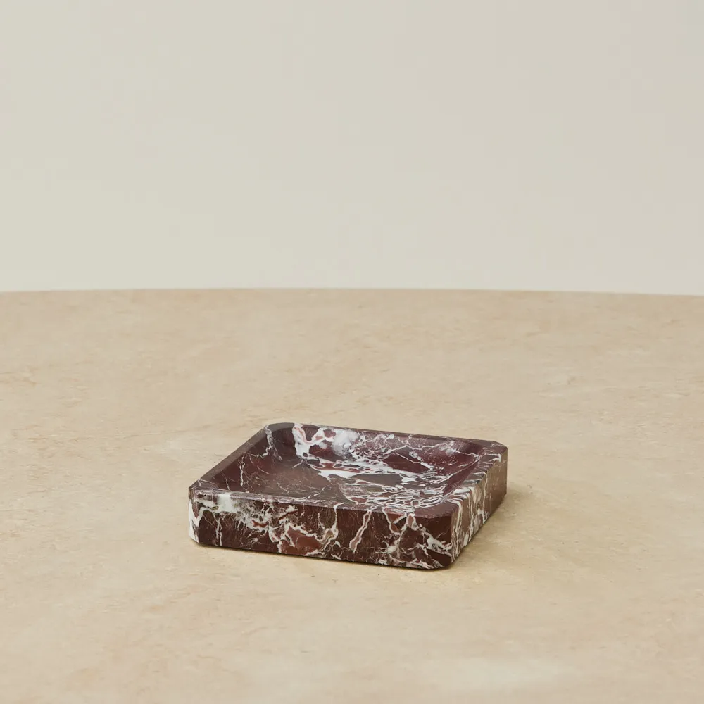 Voni Rosso Levanto Square Tray