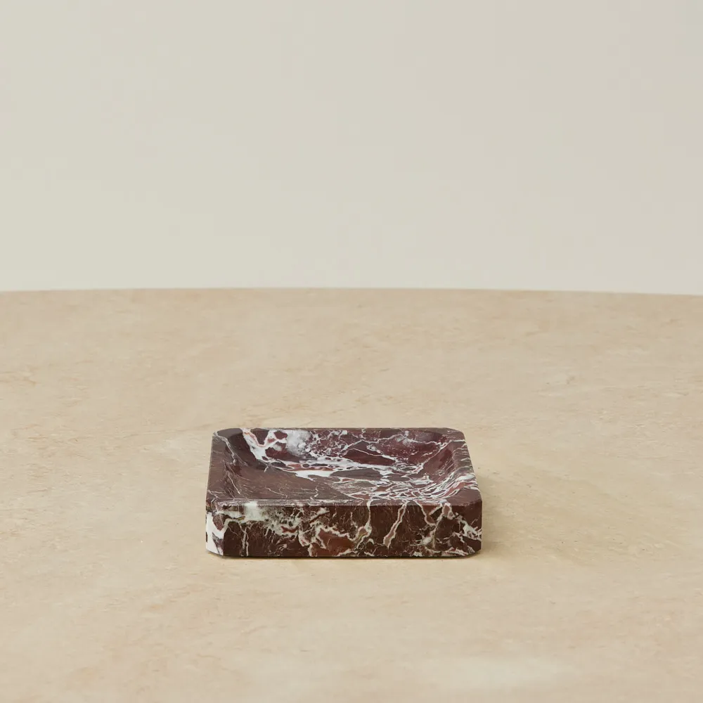 Voni Rosso Levanto Square Tray