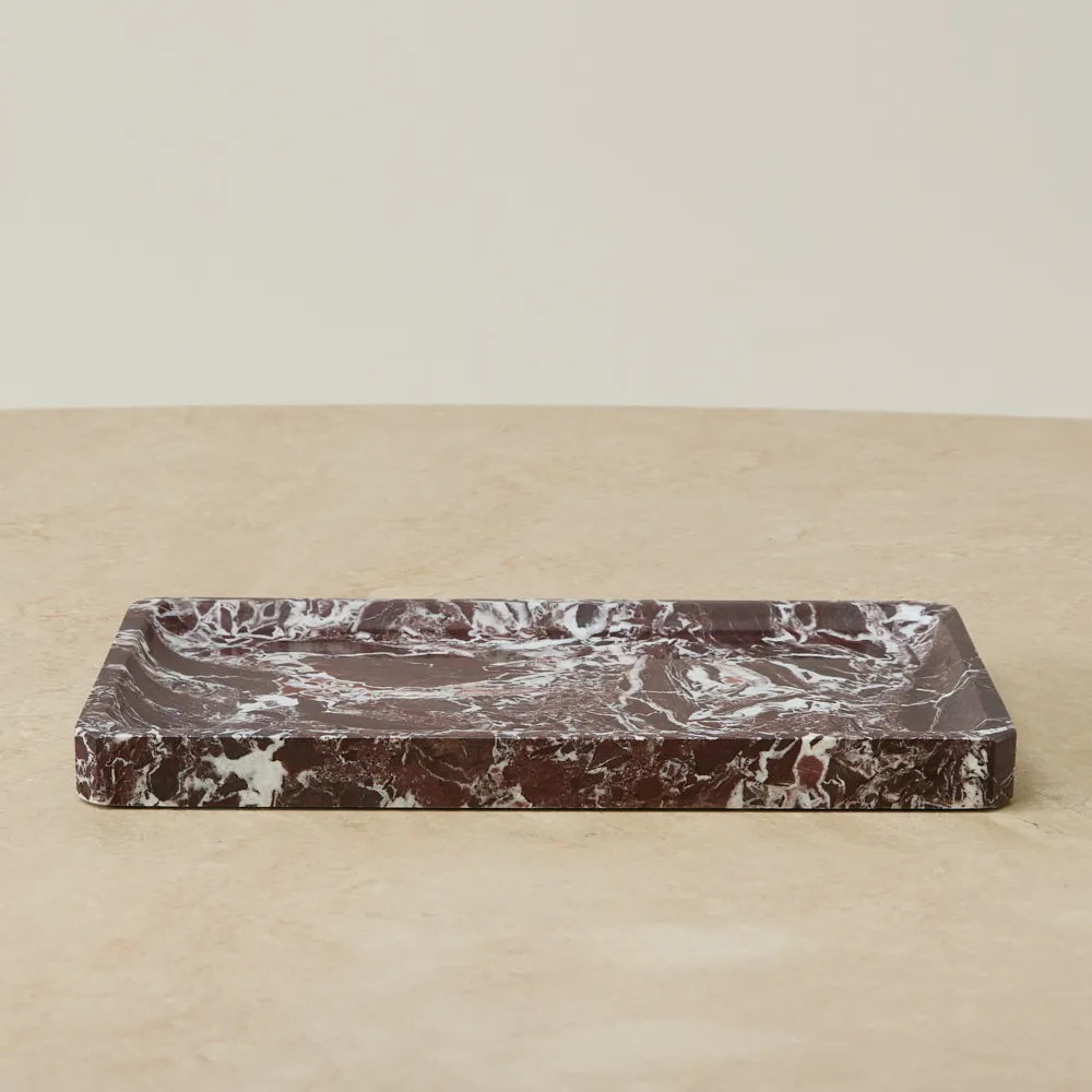Voni Rosso Levanto Rectangular Tray