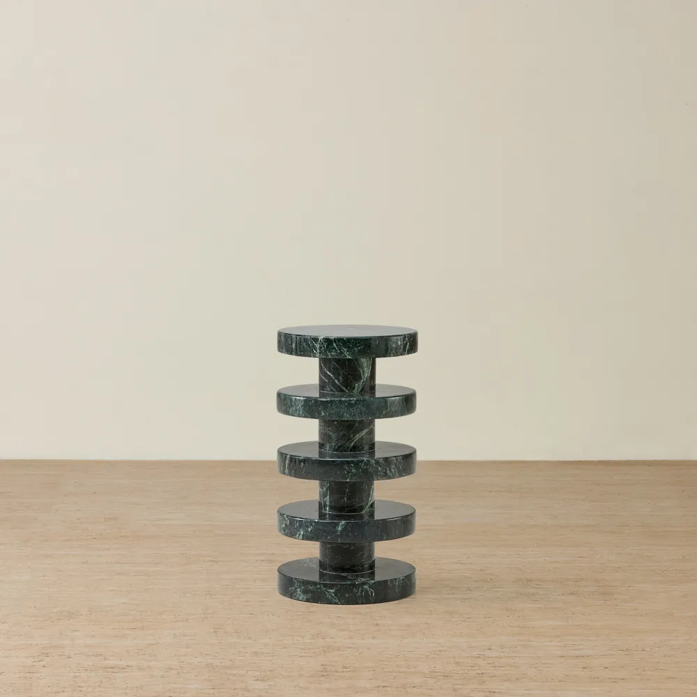 Arki Dark Green Side Table