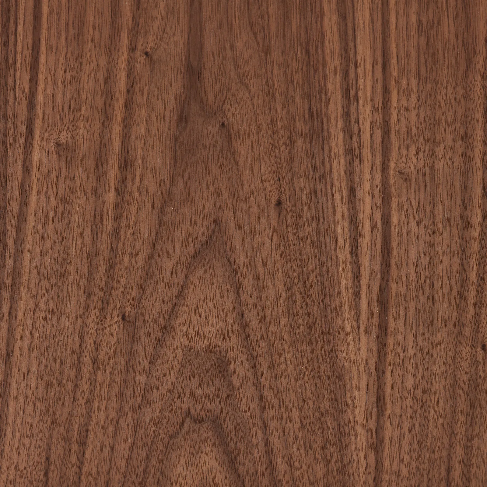 Ophelia II Smoky Walnut Veneer Curved Dining Table