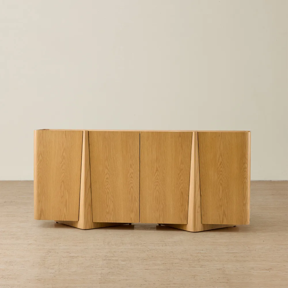 Verdara Light Oak Veneer Sideboard