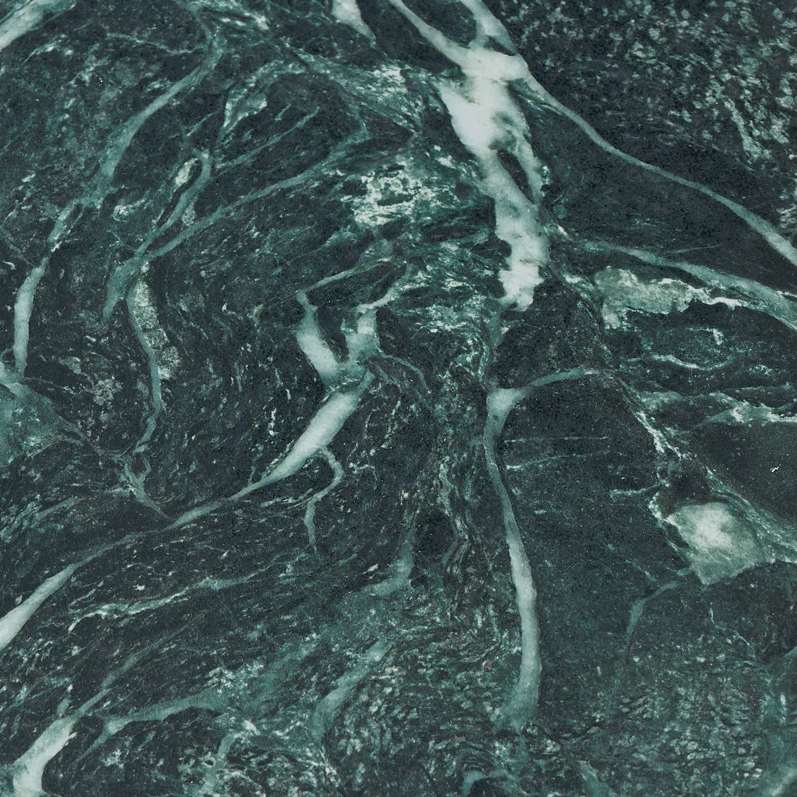 Grayson Matte Black Side Table with Emerald Green Sintered Stone Top