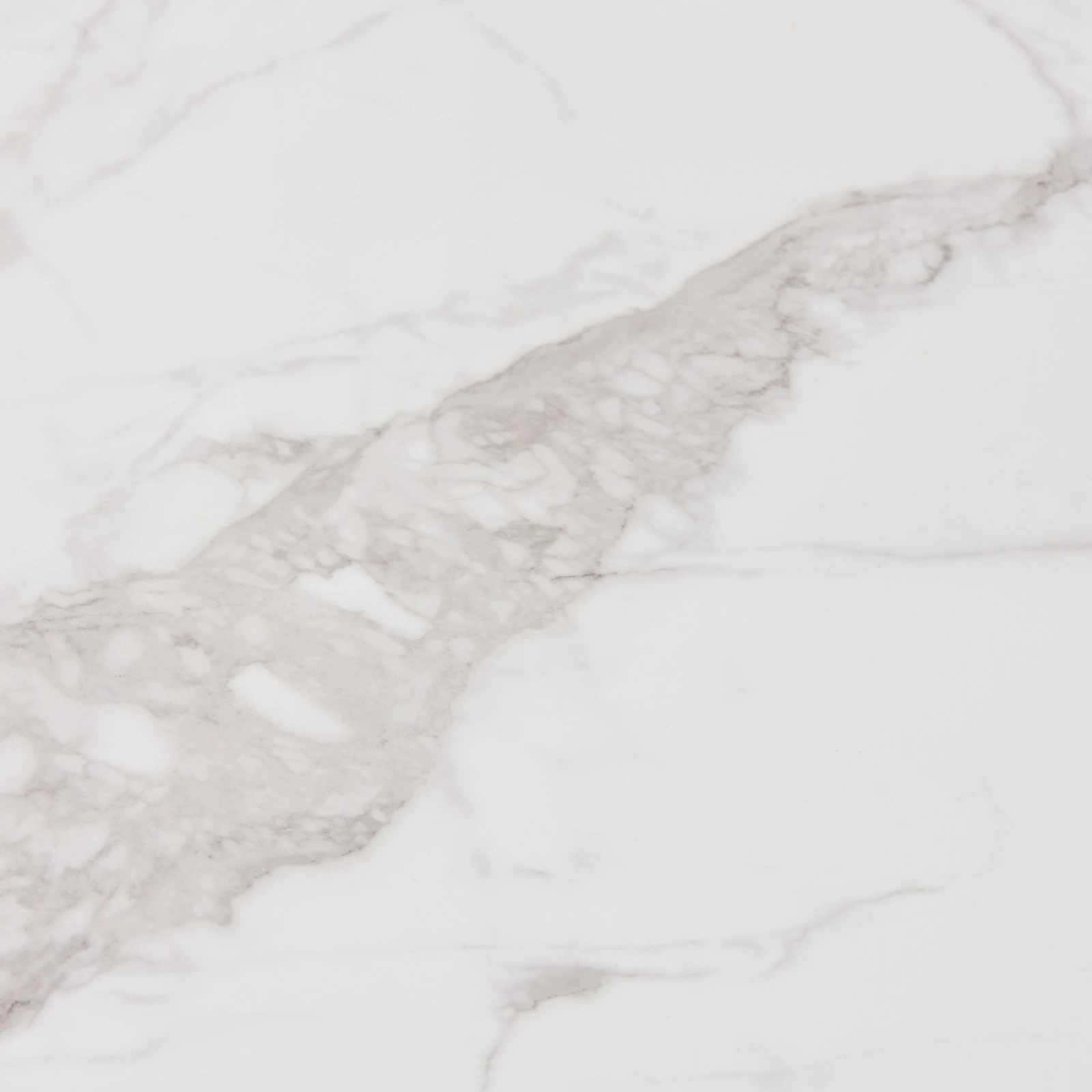 Aspen Matte Black Rounded Corners Console Table with White Sintered Stone Top