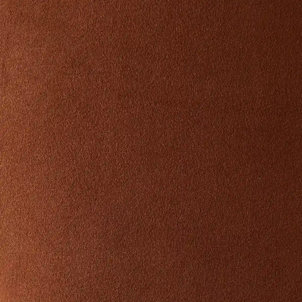 Sutton Copper Brown Velveteen Fabric Swivel Dining Chair