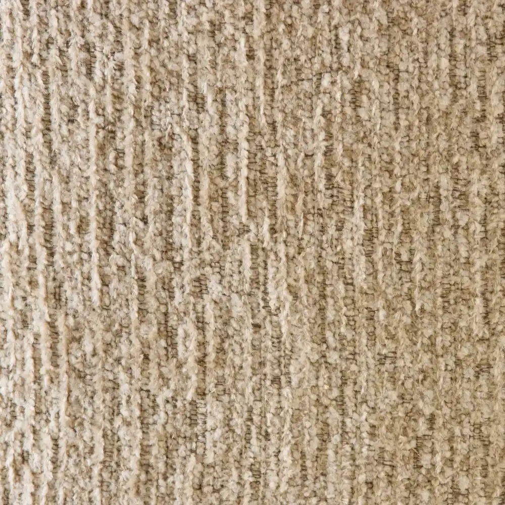 Flo Dusty Beige Fabric 3 Seater Sofa